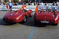 Retro vetture depoca Ferrari e Alfa Romeo